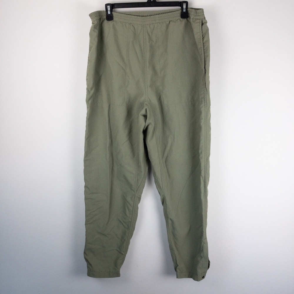Orvis Outdoor Hiking Pants Mens XL Green 100% Nylon Stretch Performance